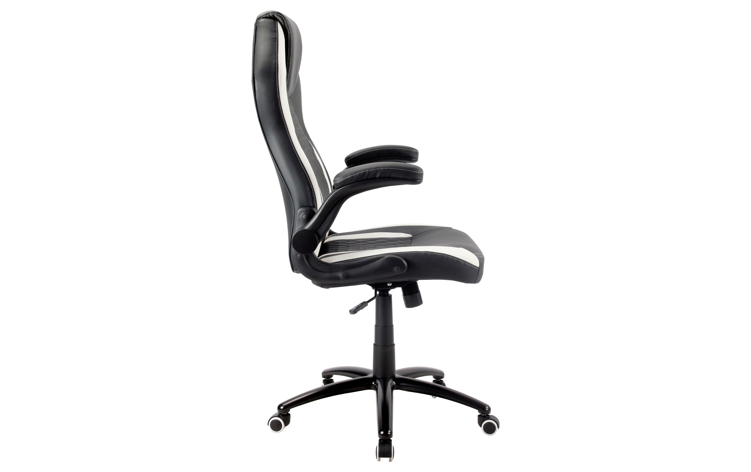 Gaming-Stuhl CL-RC-BW-2 Schwarz/Weiss<br>Racingchair CL-RC-BW Gaming Chair