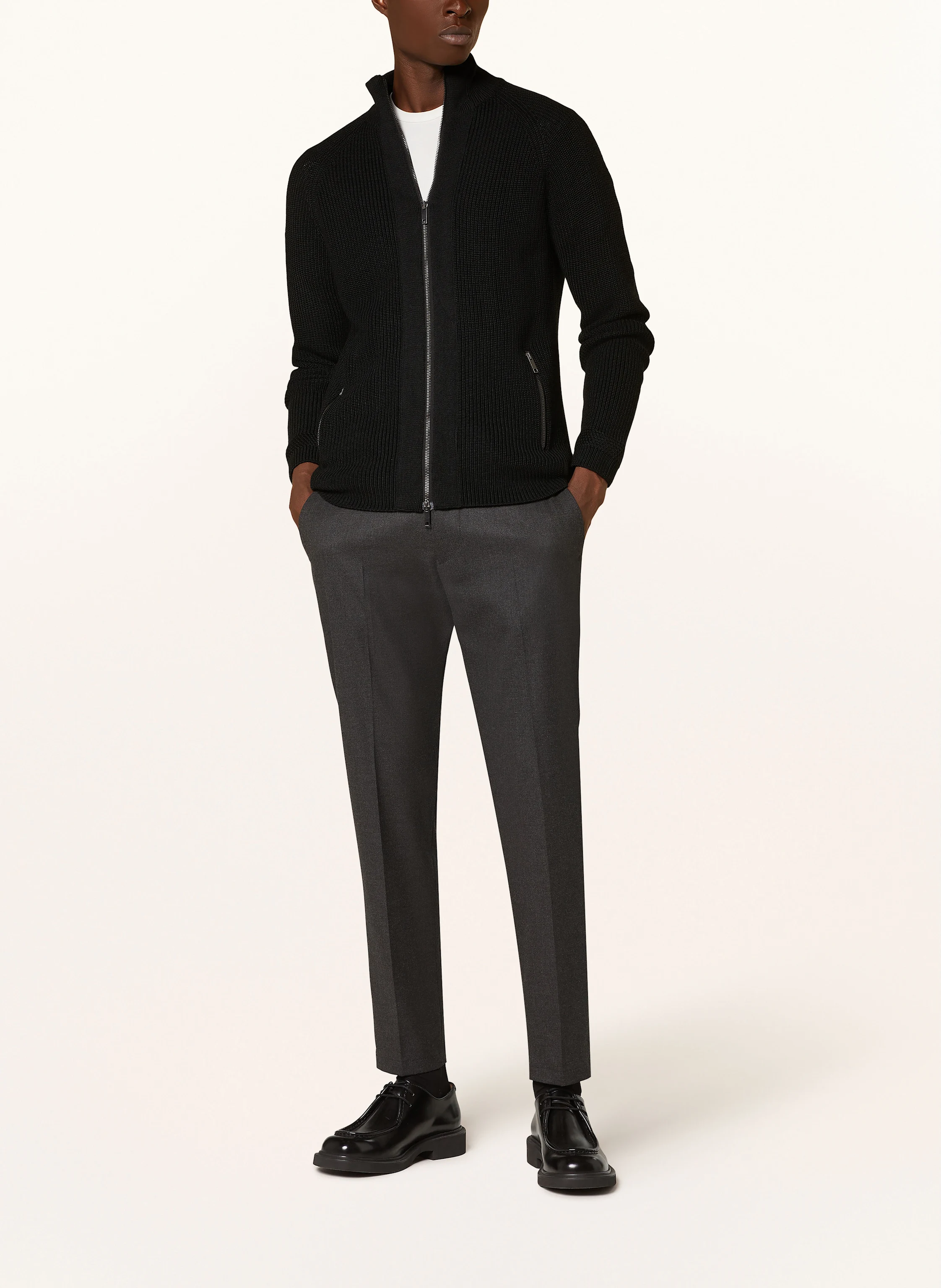 DANIELE FIESOLI Strickjacke mit Merinowolle