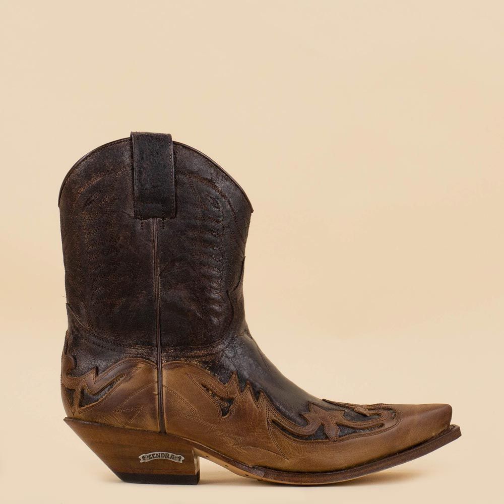 Sendra cowboyboots 17377 Flota Tang Marron