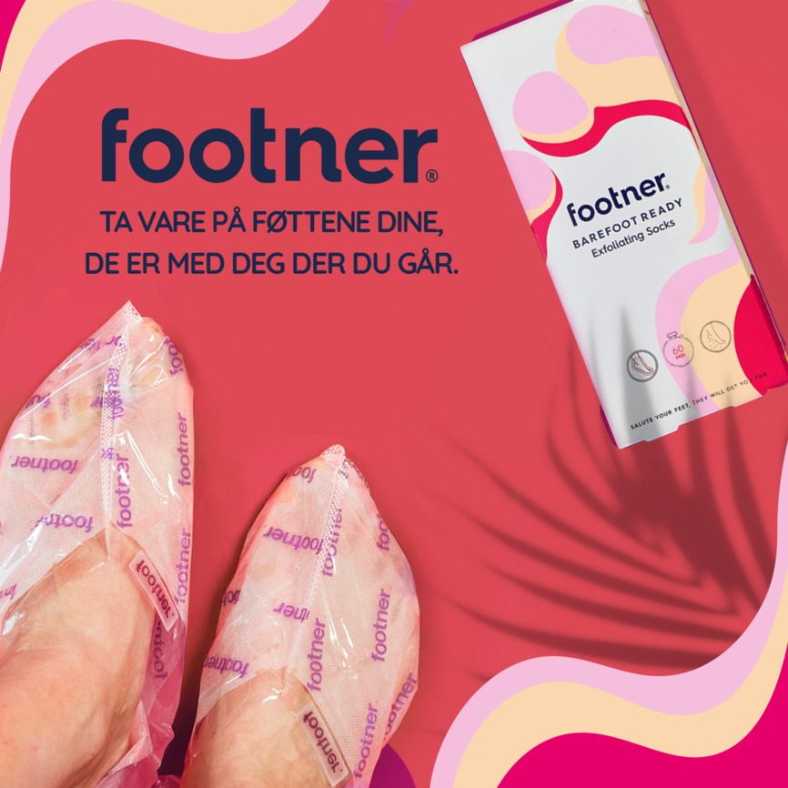 Footner Exfoliating Socks 1 par