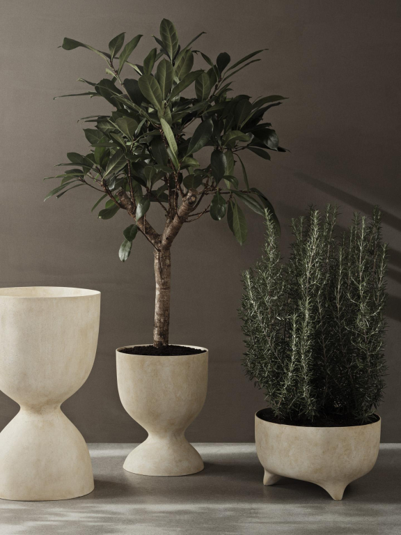 Ferm Living Evoke bloempot Ø35 H45 warm sand