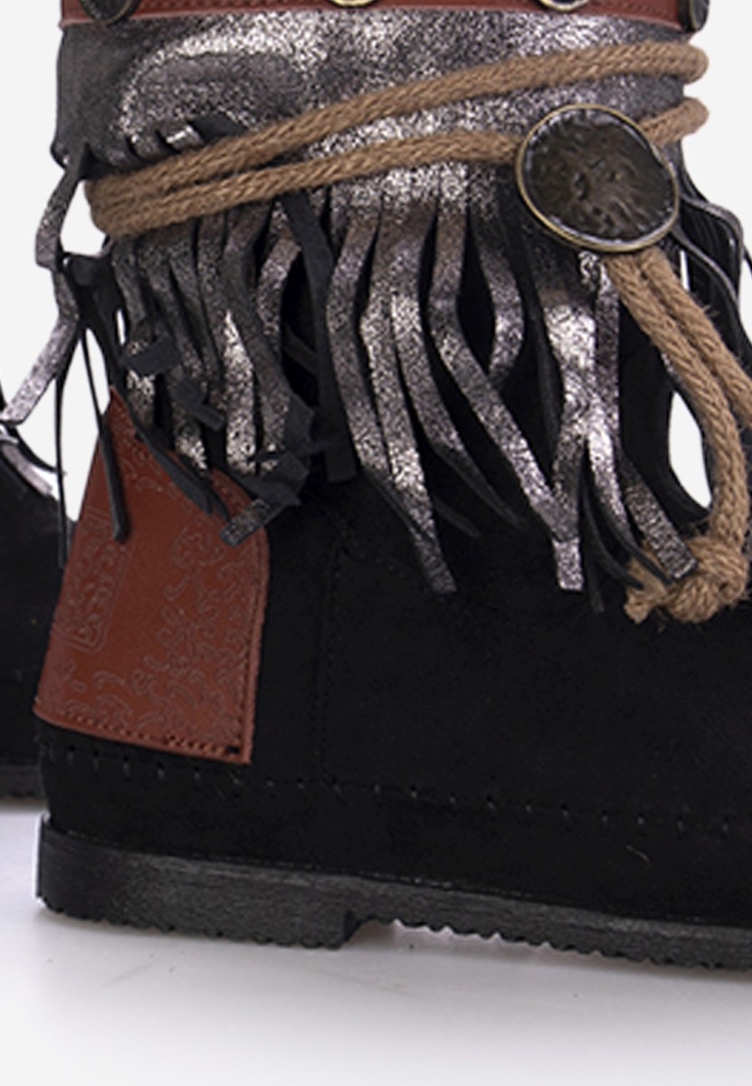 Bottes courtes femme noires Peramora