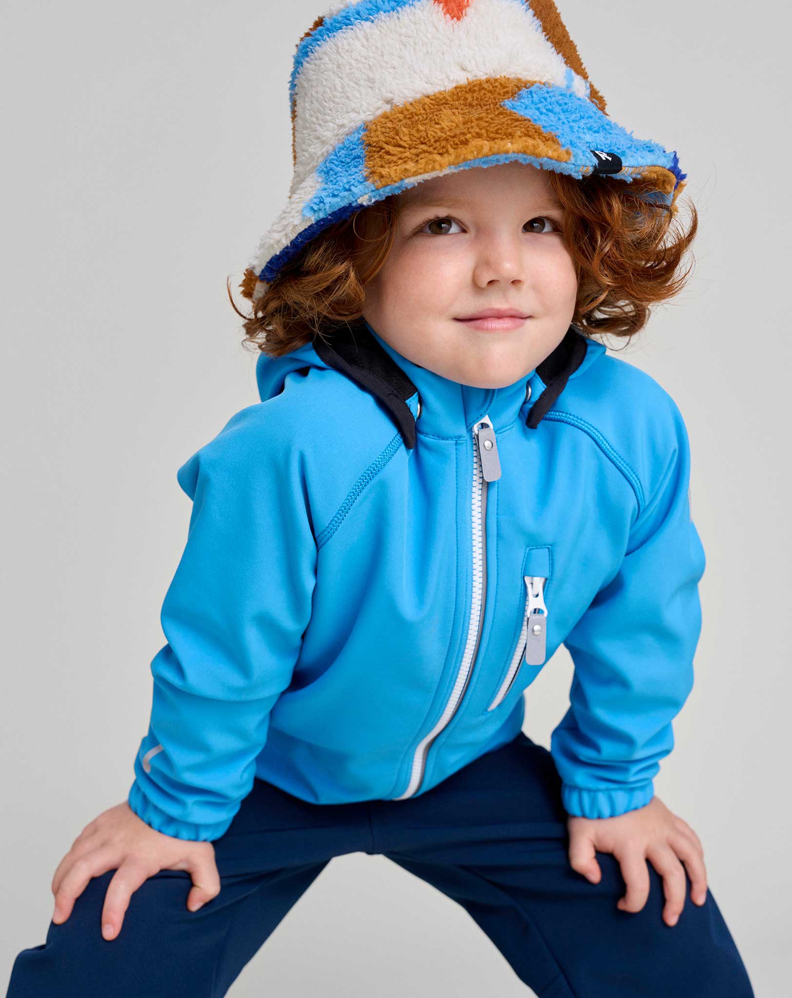 Softshell-Jacke VANTTI in cool blue