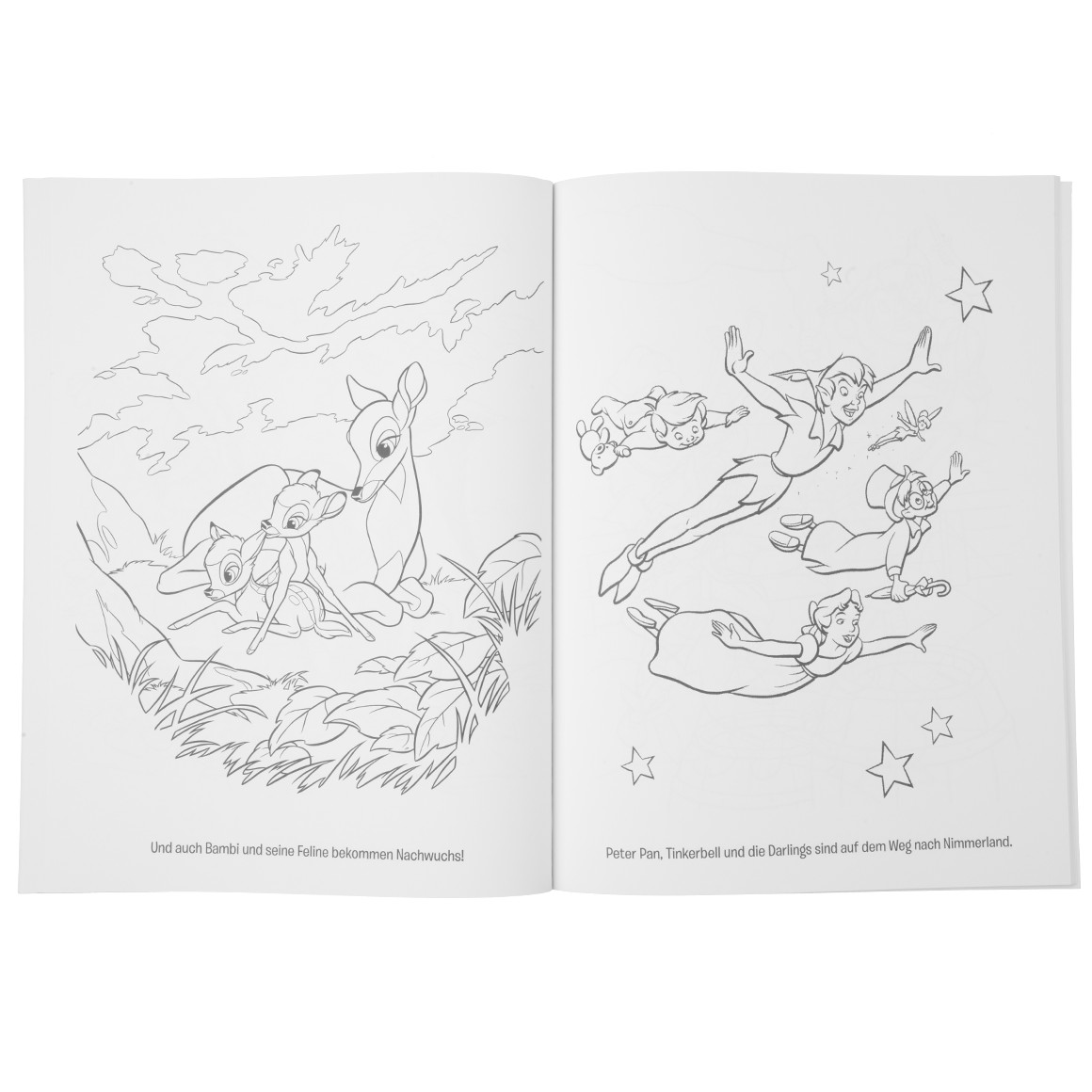 Disney Malbuch blau
