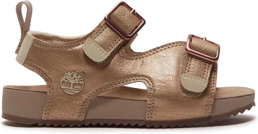 Timberland Castle Island Backstrap Jeugdsandalen Goud Kinderen