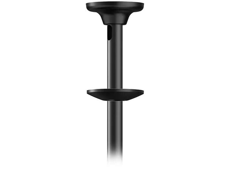 NEOMOUNTS Deckenhalterung FPMA-C340D Schwarz Full-Motion Doppel TV/Monitor Deckenhalterung für 32-75-Zoll-Bildschirme Schwarz