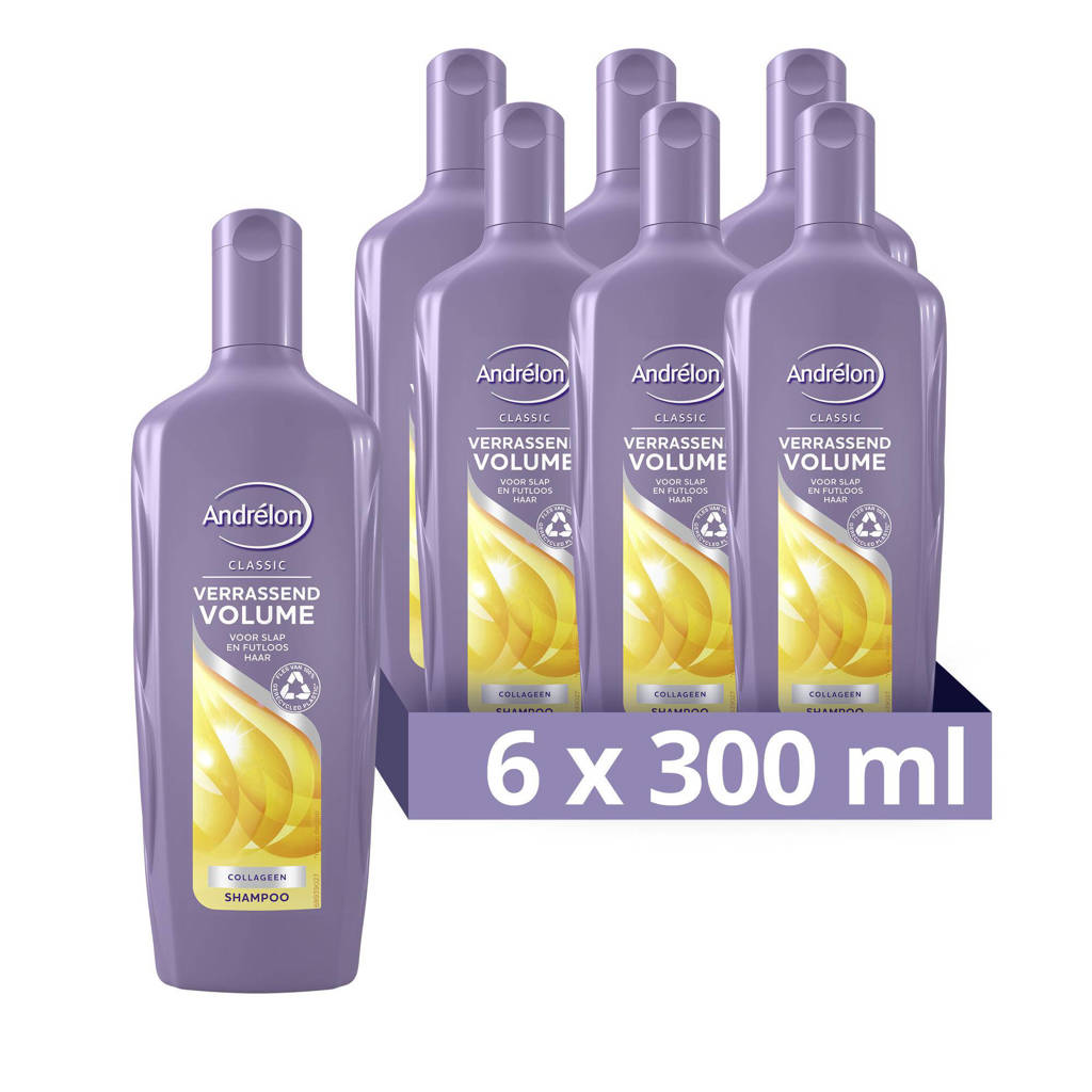 Doet wat het beloofdVerrassend Volume shampoo - 6 x 300 ml