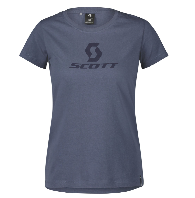 SCOTT Icon SS T-shirt til Kvinder, Blå