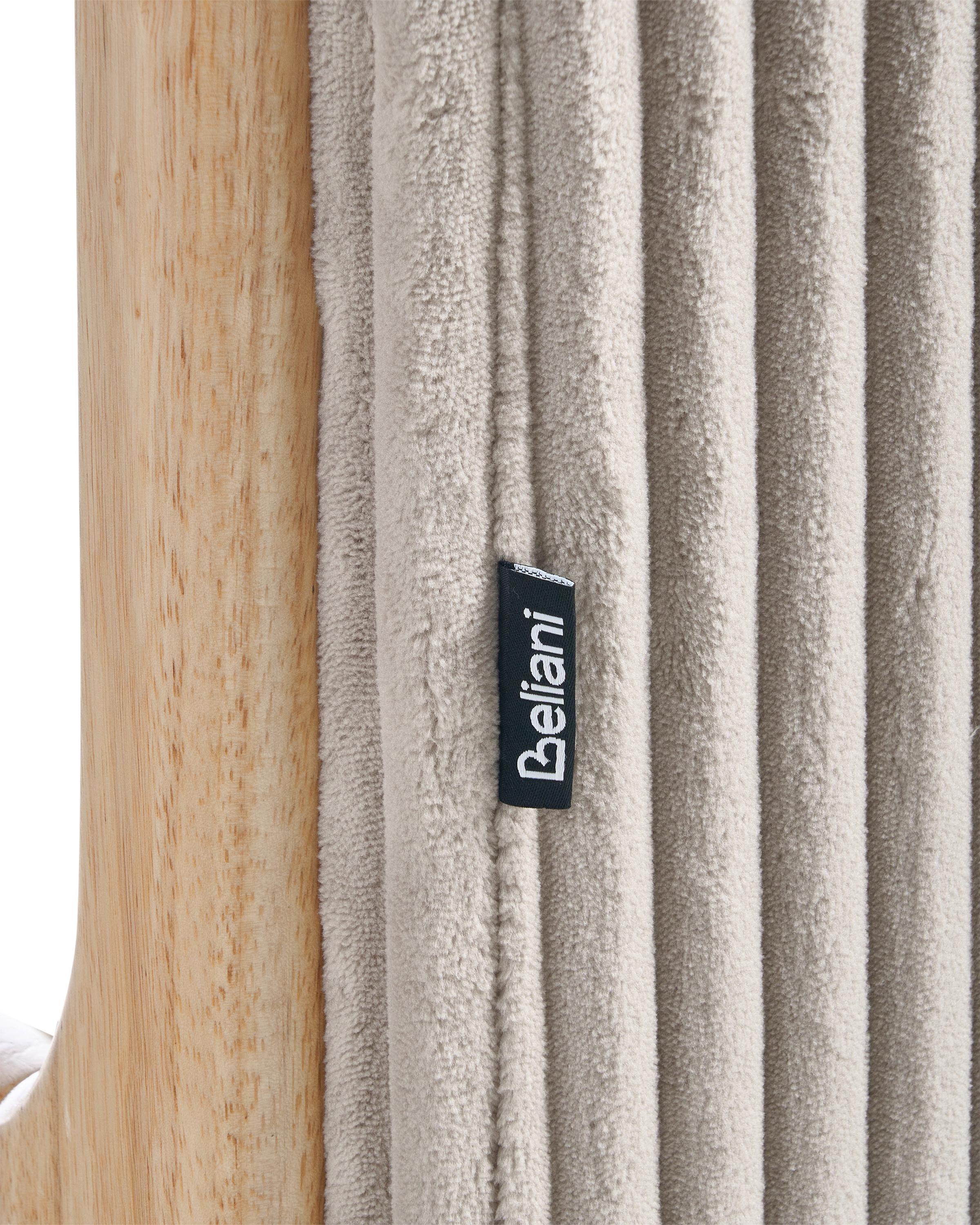 Schommelstoel SORSELE Corduroy Beige