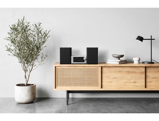 PANASONIC - Micro chaîne hifi SC-PM702EG-S