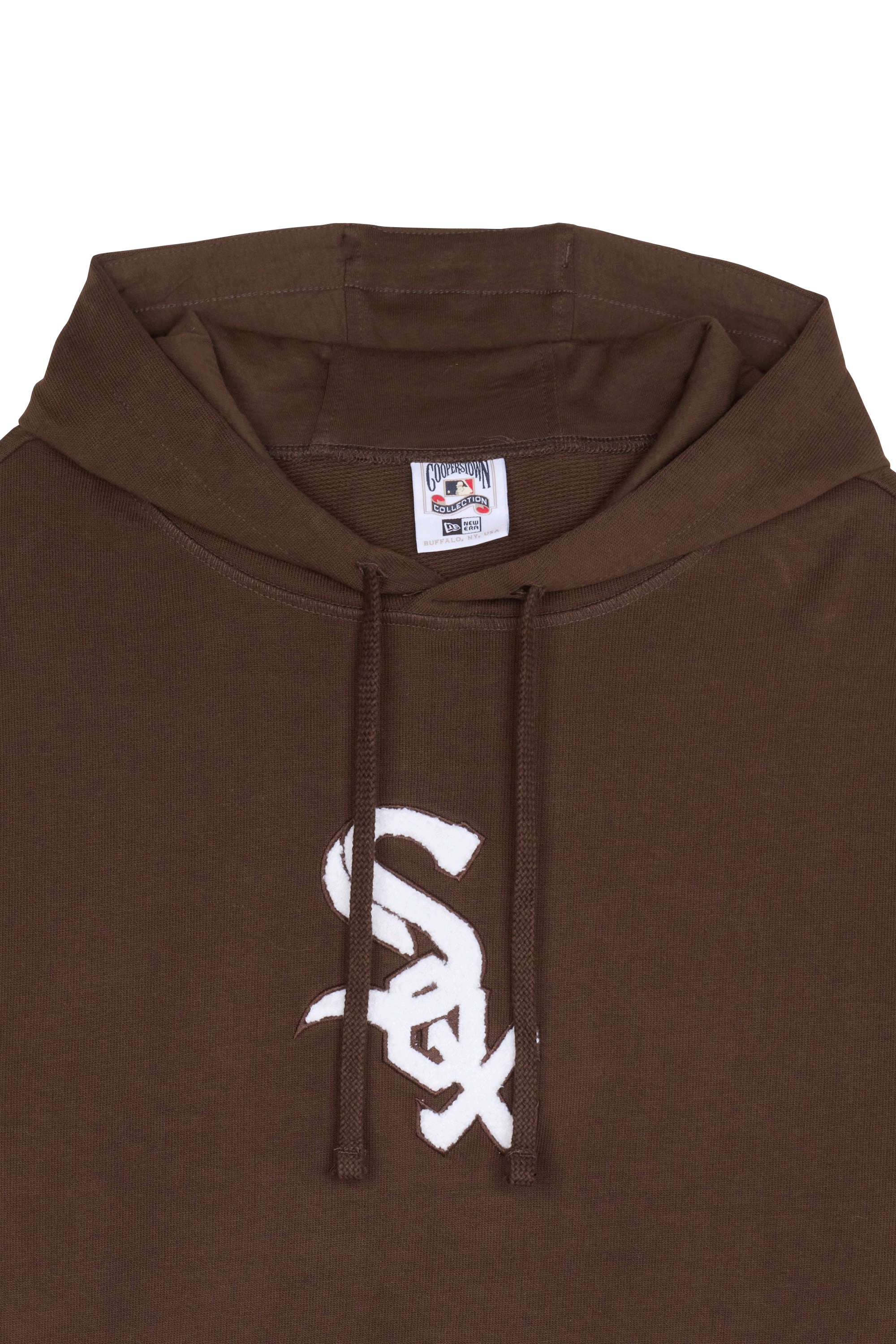 NEW ERA Hoodie WORLD SERIES OS Marron