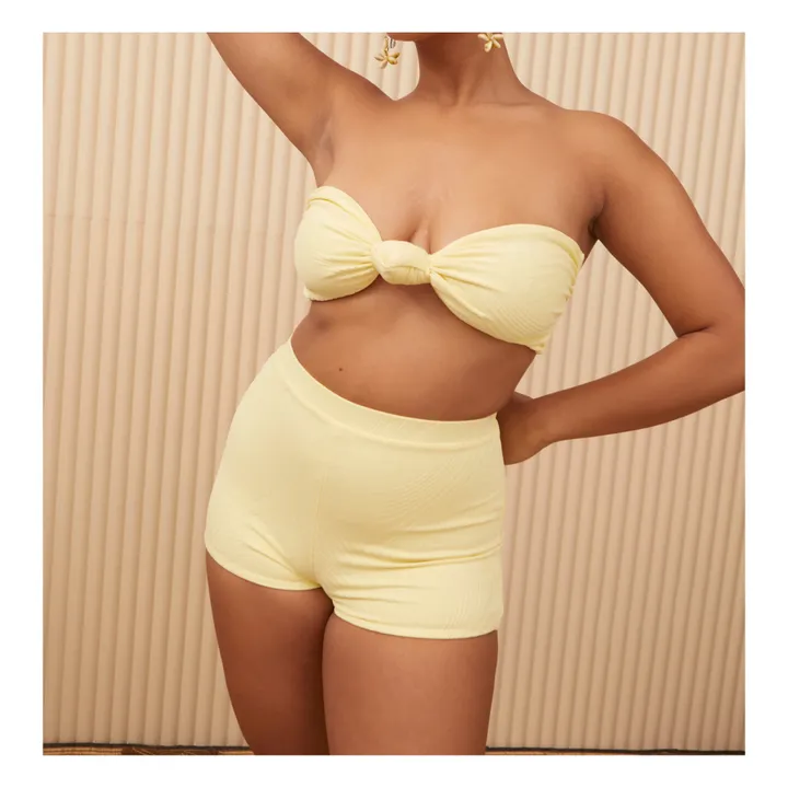 Fella Swim Haut de Maillot Hunter Texturé | Jaune