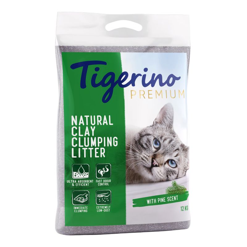 Litière Tigerino Édition spéciale / Premium - senteur pin