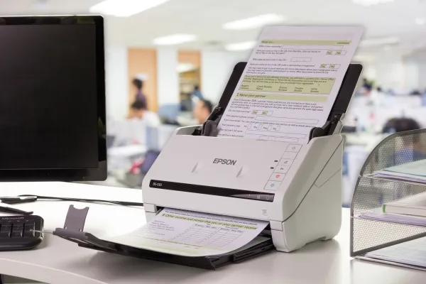 EPSON WorkForce DS-770II DIN A4-Dokumentenscanner, ADF 100S.