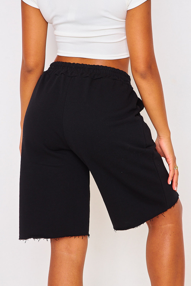 Short long molletonné noir