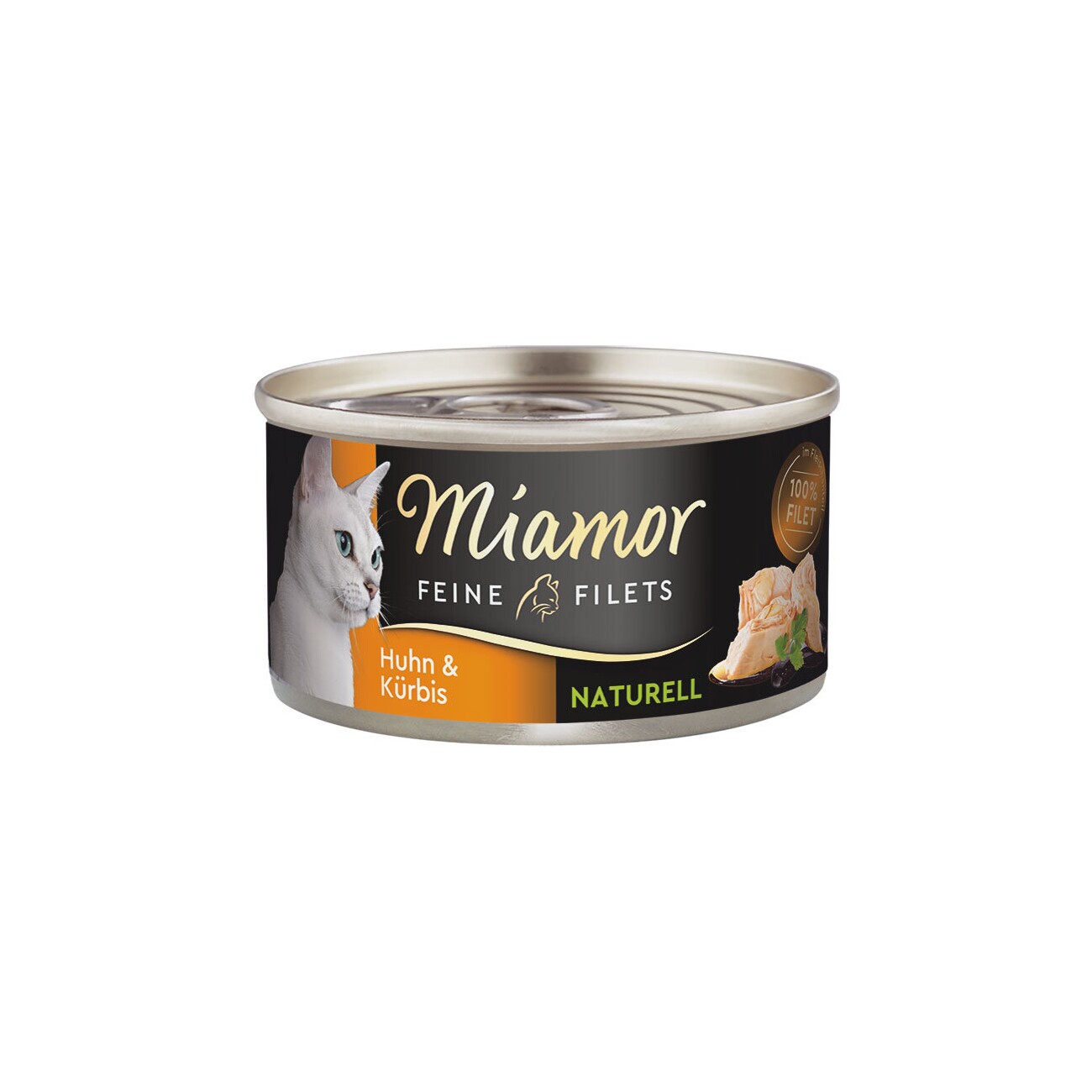 Miamor Feine Filets Naturelle Huhn und Kürbis 24x80 g
