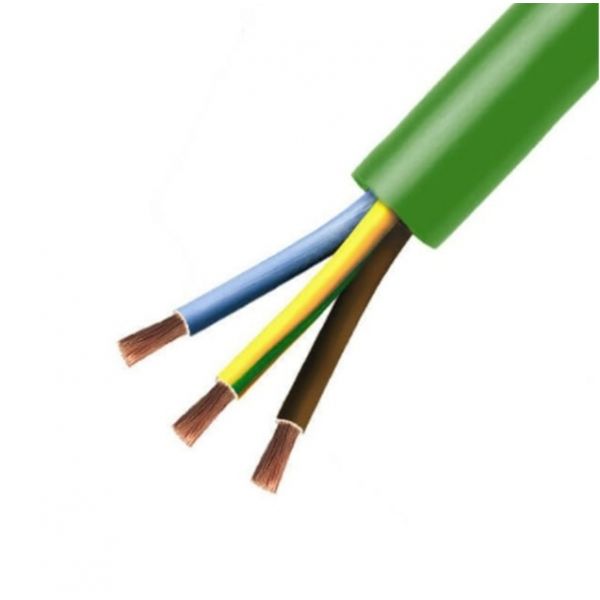 Cabo flexível 4mm de 3 condutores RZ1 20m