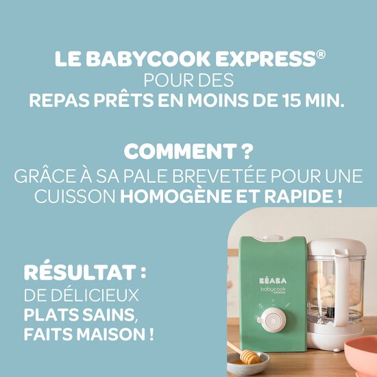 Babycook Express®   Vert Sage        de               Béaba