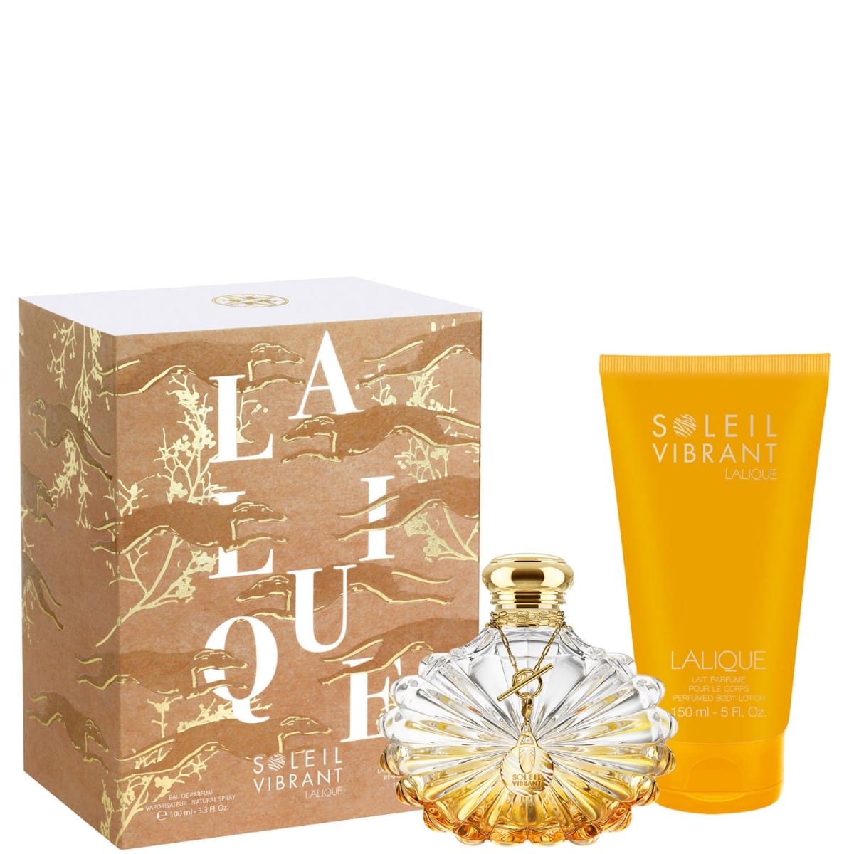 Soleil Vibrant Lalique Soleil Vibrant Lalique Coffret Eau de Parfum