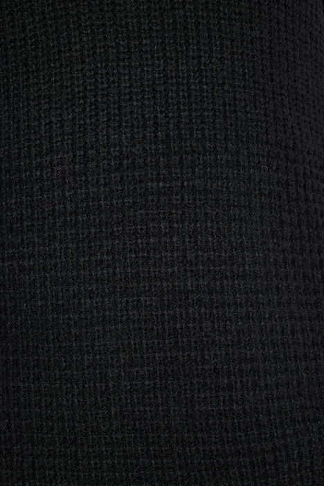 Pullover, Straight Fit, Strukturstrick, Zipfelsaum