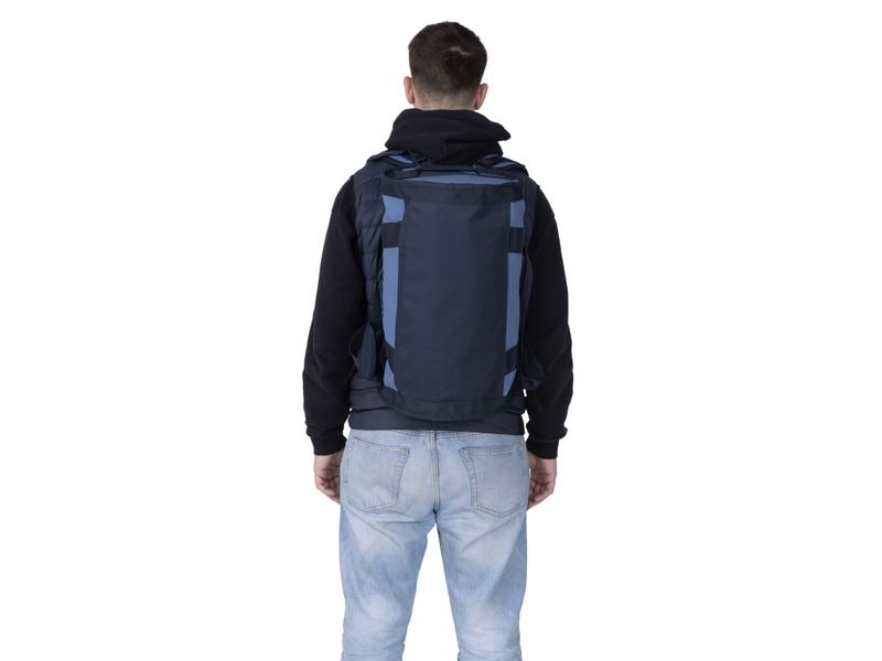 KOOR Duffle Bag Sooma 30 l, Blau Wasserabweisende Reisetasche