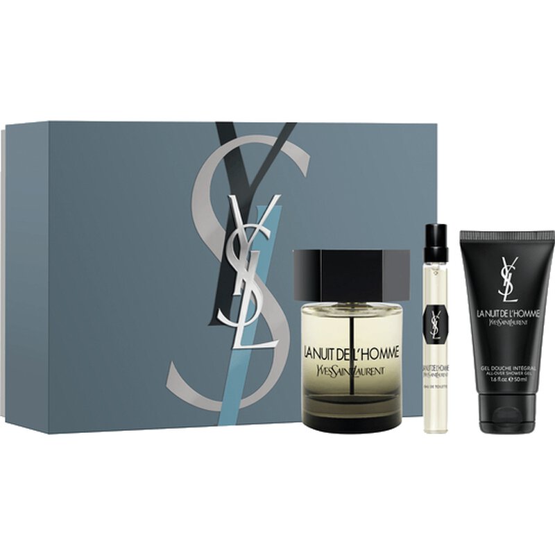 COFFRET CADEAU LA NUIT DE L'HOMME EAU DE TOILETTE  COFFRET CADEAU HOMME