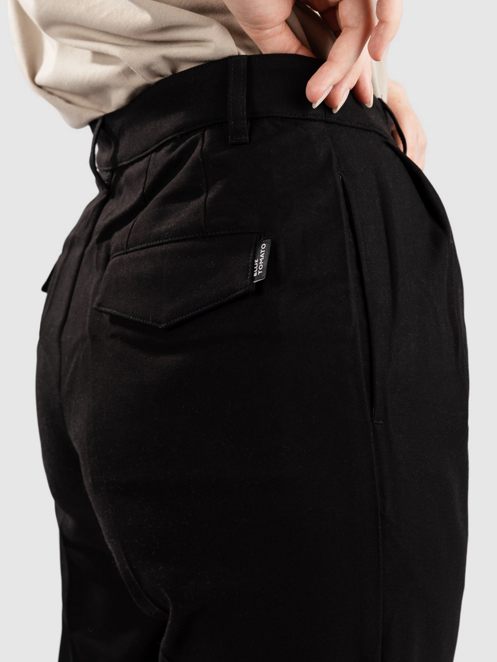 Blue Tomato Wool Blend Pants black