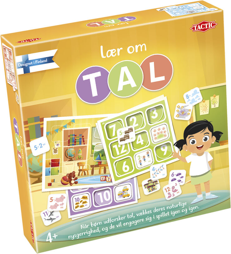 Diverse spil Tactic Lær om Tal