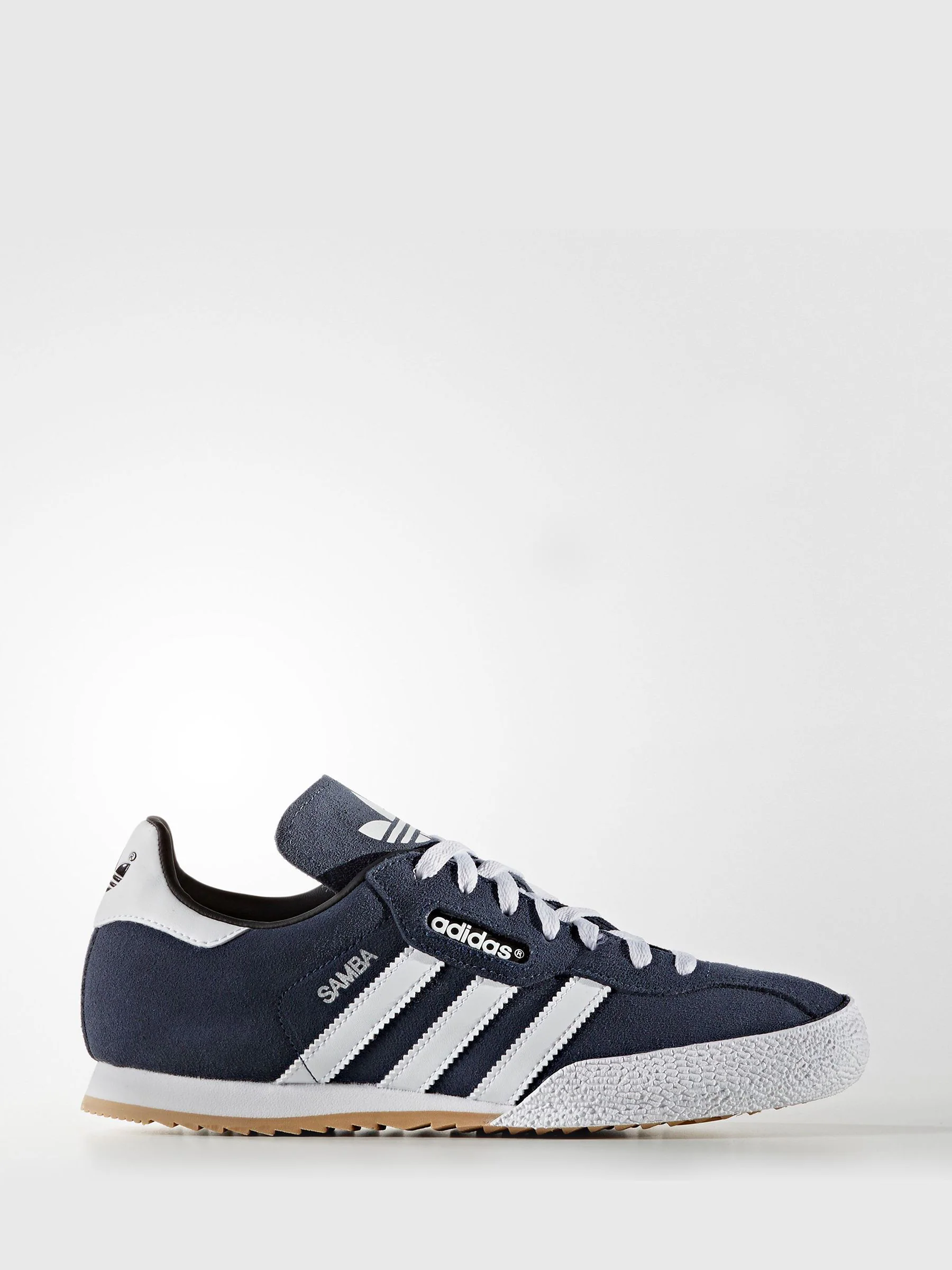 Marineblauw - adidas Originals samba suède sneakers