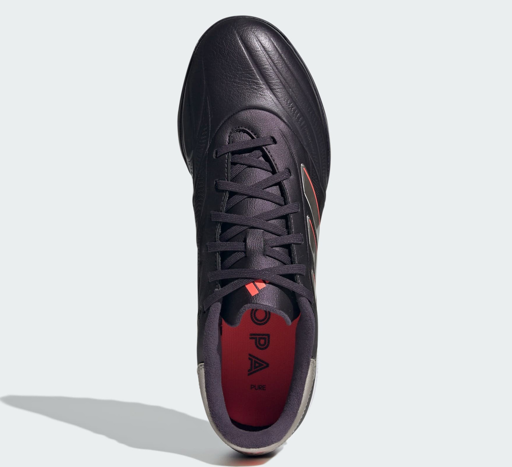 Copa Pure II League TF Herre Aurora Black/Platinum Metallic/Turbo