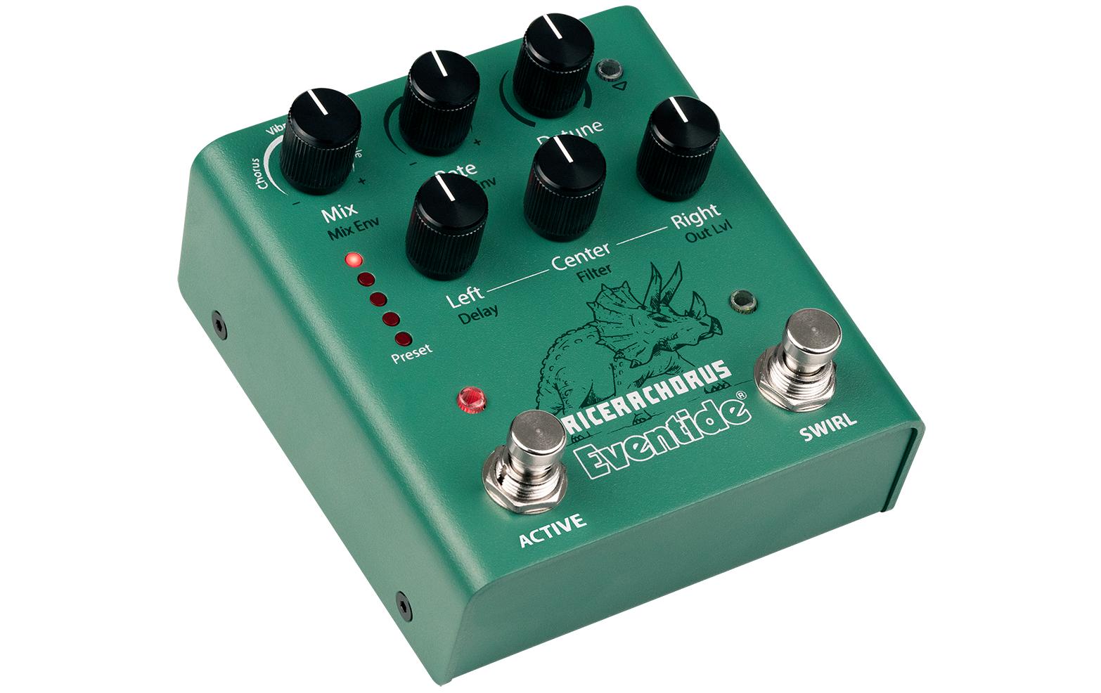Pedal TriceraChorus<br>BBD-Style Tri-stereo Chorus Pedal