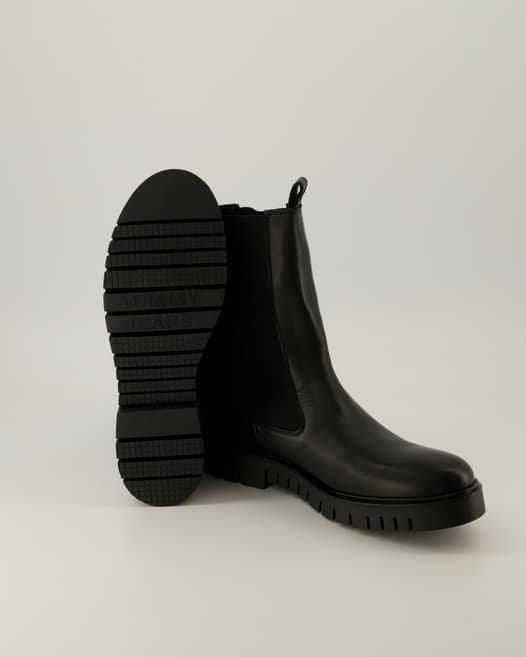 Tommy Hilfiger Jeans TJW Long Chelsea Boot Chelsea Boots in Schwarz