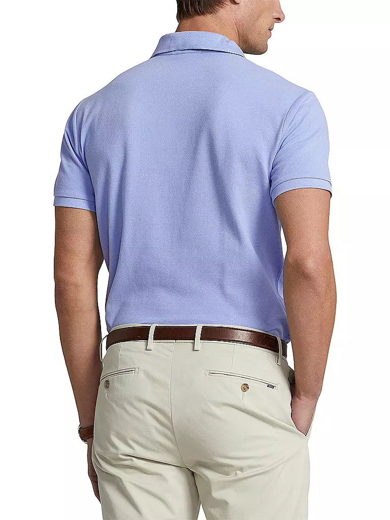 POLO RALPH LAUREN Poloshirt Custom Slim Fit hellblau