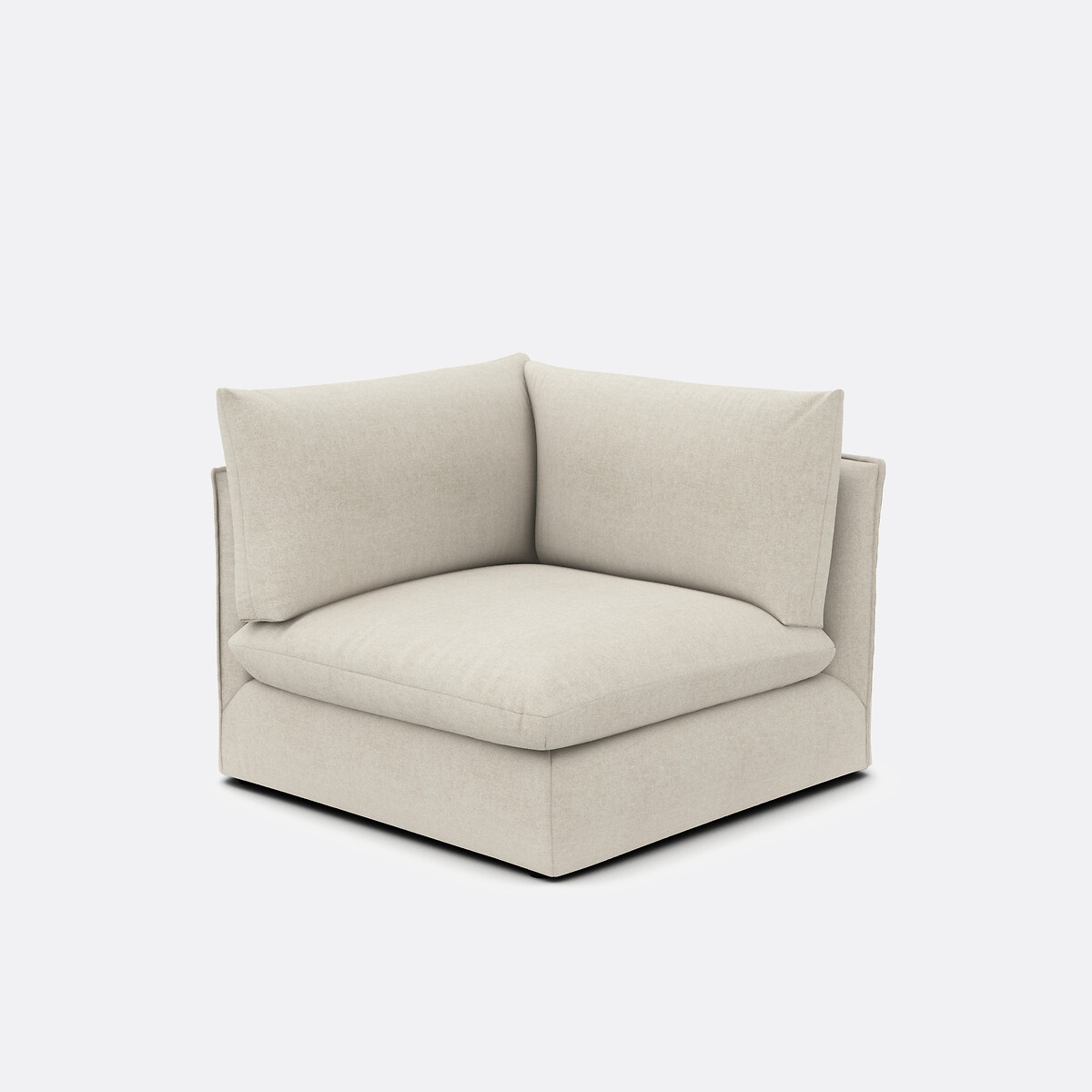 LA REDOUTE INTERIEURS<br>Sofá modular de canto, poliéster, Malo