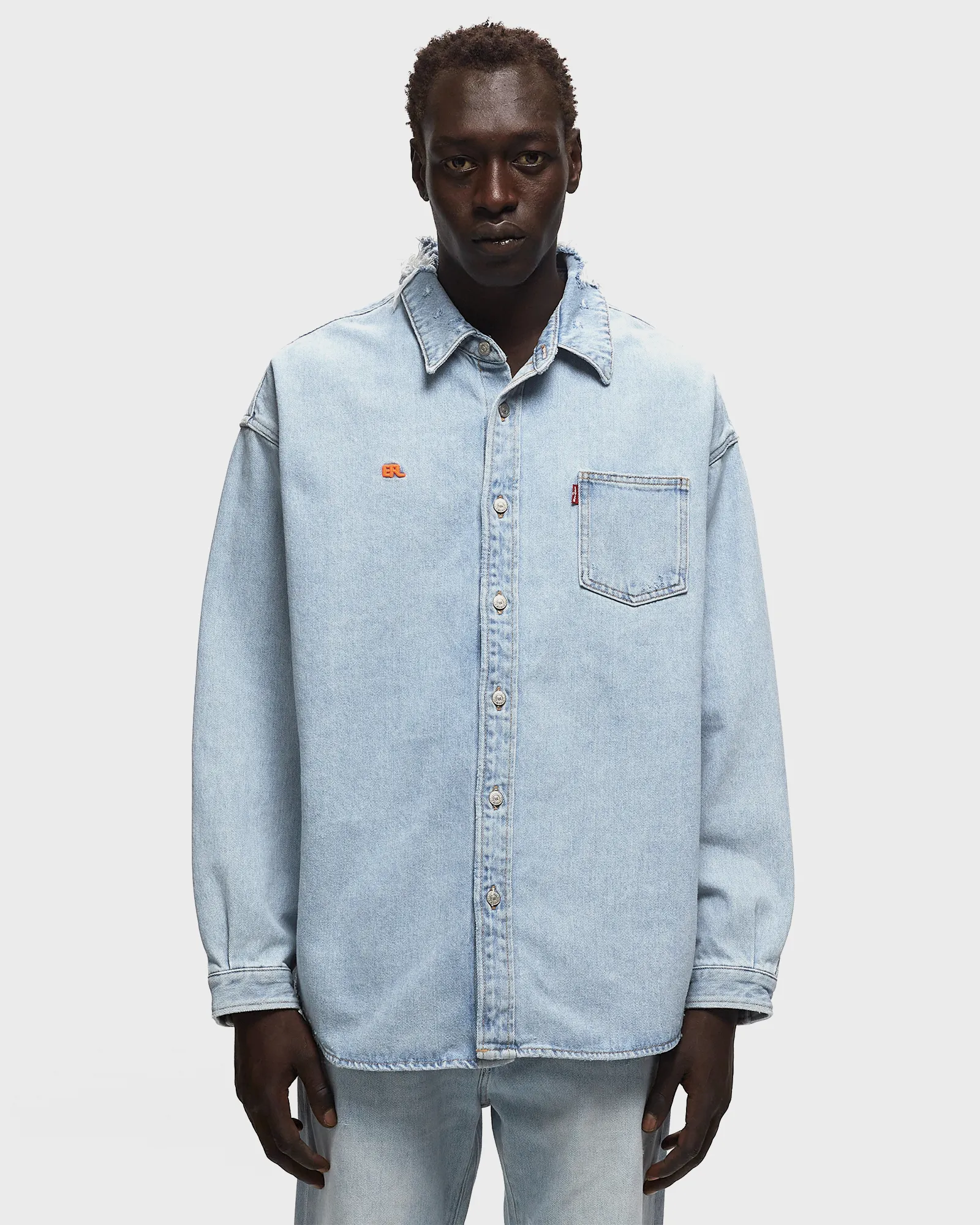 ERL ERL x LEVIS OVERSHIRT WOVEN