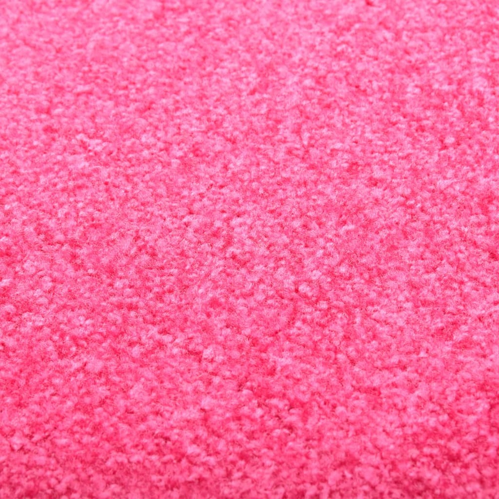 Paillasson lavable rose 90x120 cm