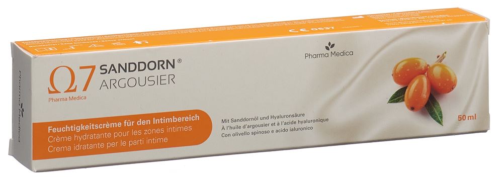 Sanddorn Feuchtigkeitscrème<br>50 ml, Tube, Creme