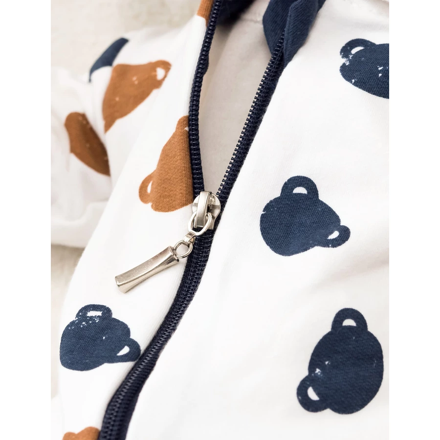Baby Sweets Overall Lieblingsstücke weiß navy braun