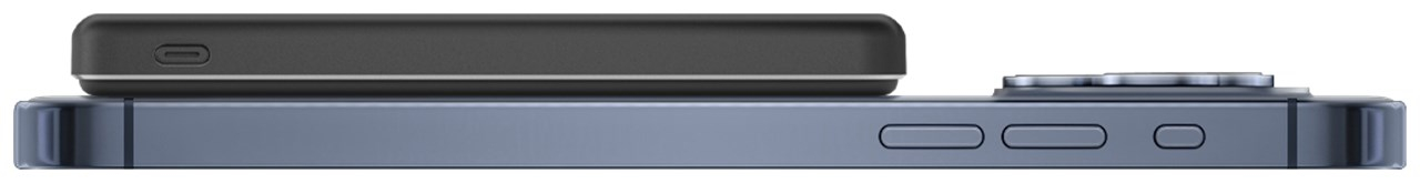 (20W) 5000mAh Magnetische MagSafe Powerbank USB C Power Delivery Ladegerät (70182) - Schwarz