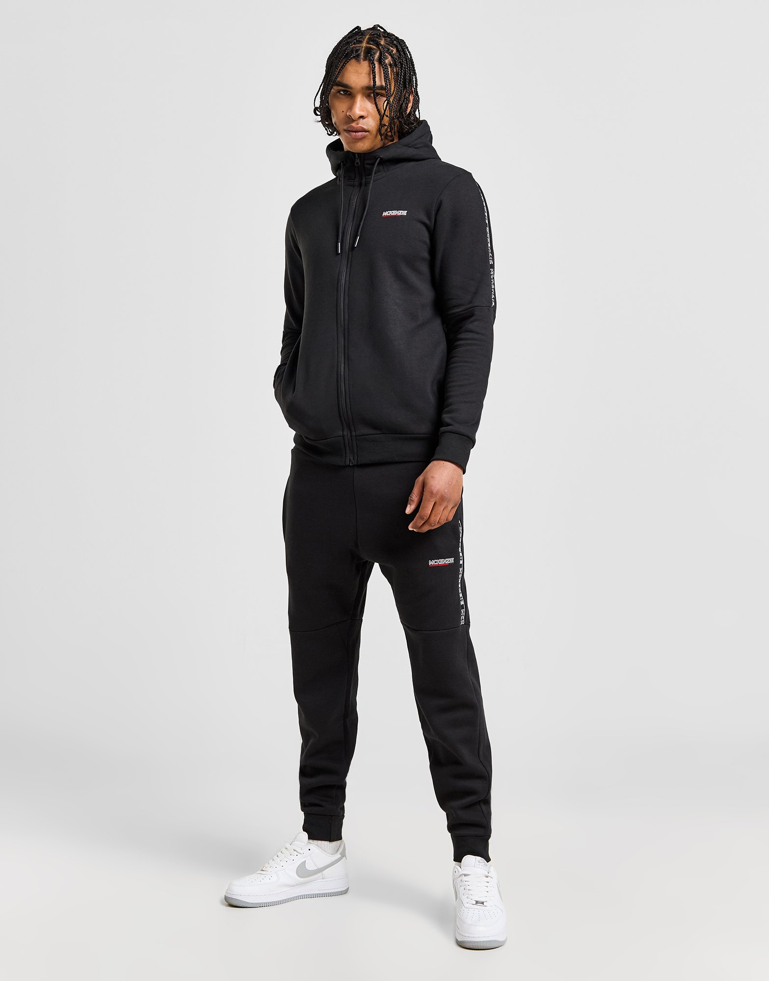 McKenzie Sweat à Capuche Essential Zippé Homme