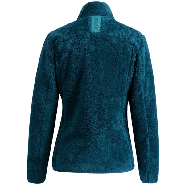 Veste polaire SWIX INFINITY PILE MIDLAYER FULL ZIP W DARK TEAL