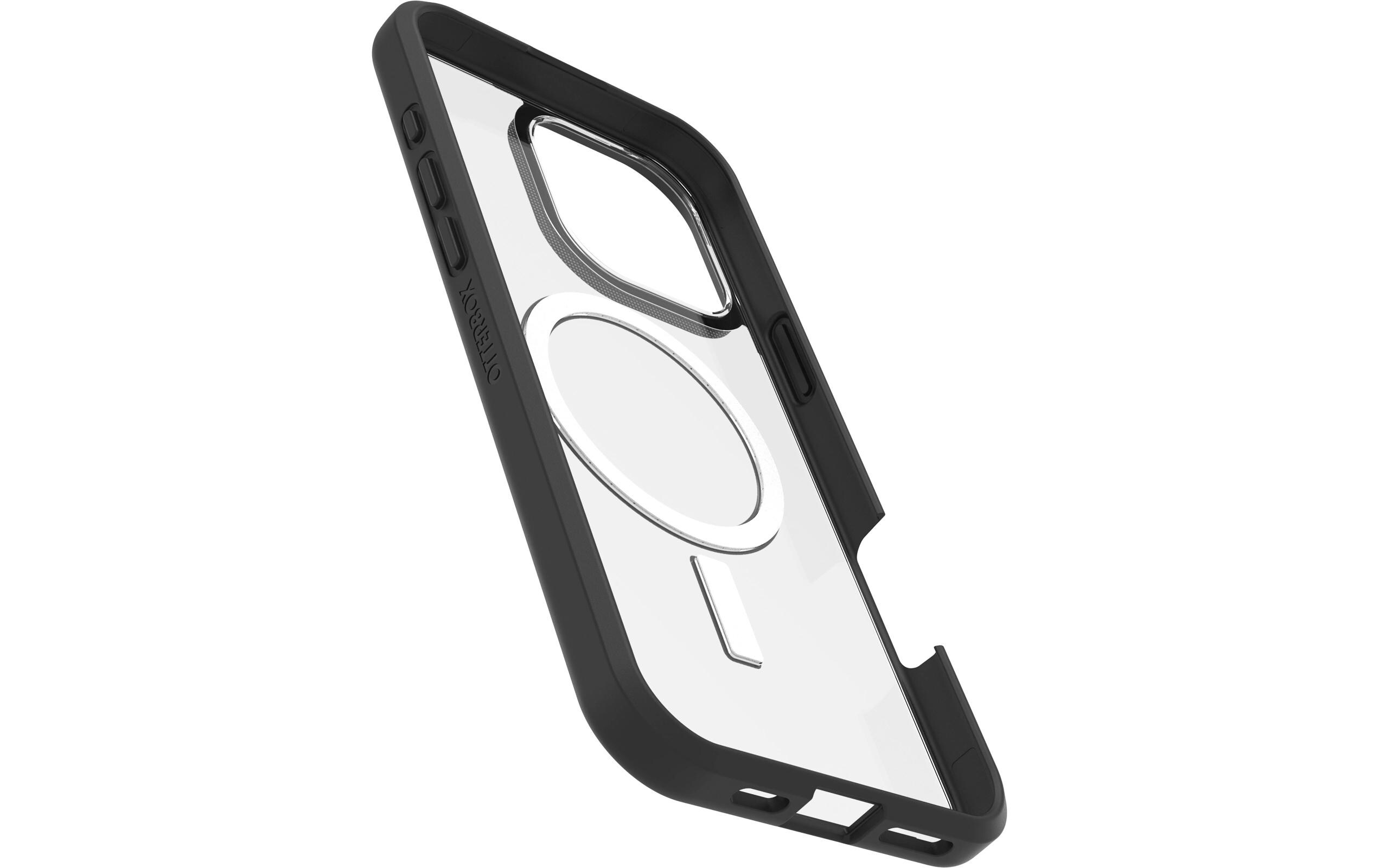 Back Cover React iPhone 16 Pro Max Schwarz/TransparentSchutzhülle für das Apple iPhone 16 Pro Max