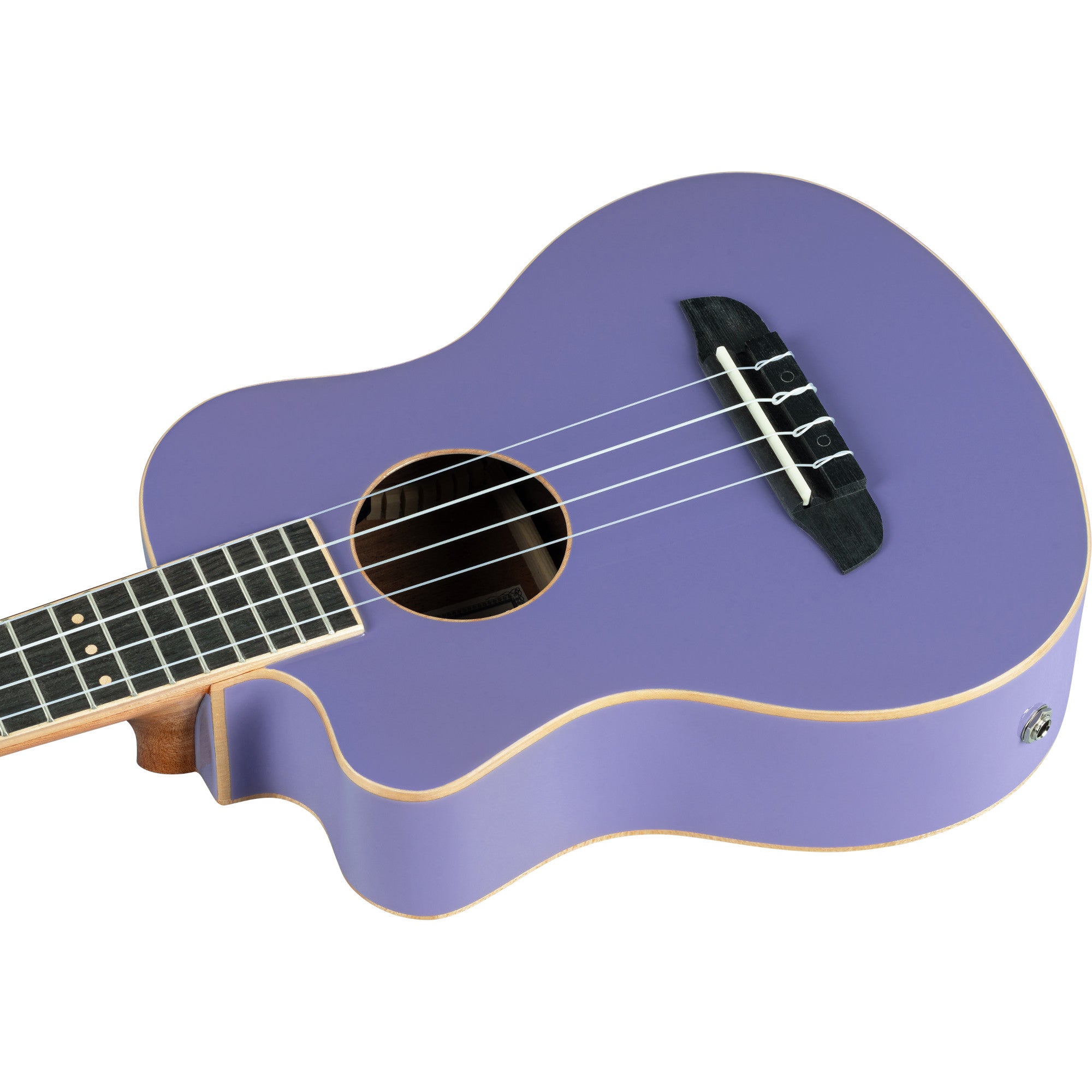 Ortega Horizon Series RUHZT-CE-VP-L linkshandige E/A tenor ukelele met gigbag