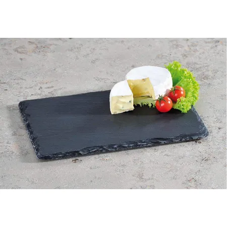 Kesper Buffet-Platte aus Schiefer, Maße: 30 x 20 cm