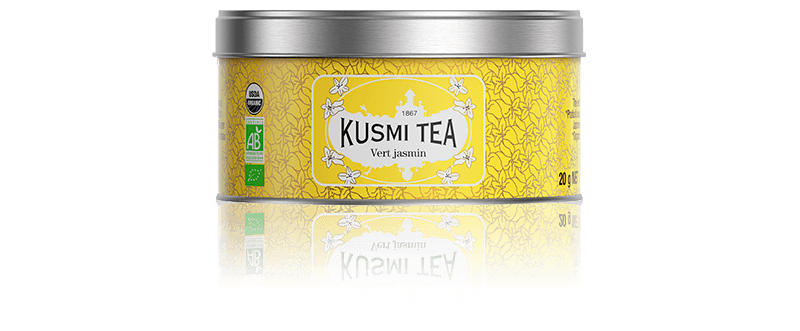 Vert Jasmin-Thé vert bio au jasmin Boîte 20 g