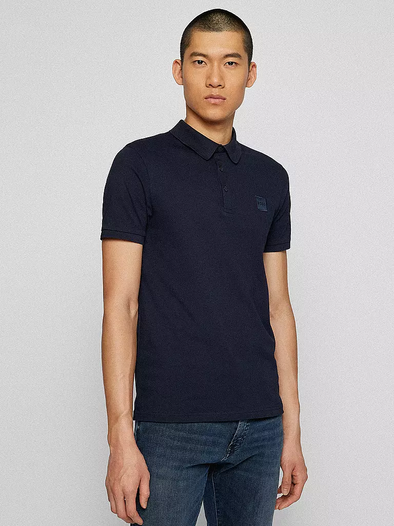 BOSS Poloshirt Slim Fit PASSENGER blau
