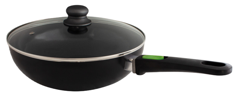Deksel braadpan/wokpan Ã 28cm