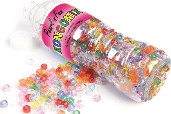 Pearl 'N Fun Perler - Kongo Mix - Transparent - 270 G