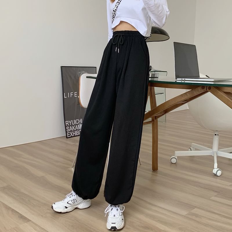 Alhambra - Losse joggingbroek met trekkoord in de taille
