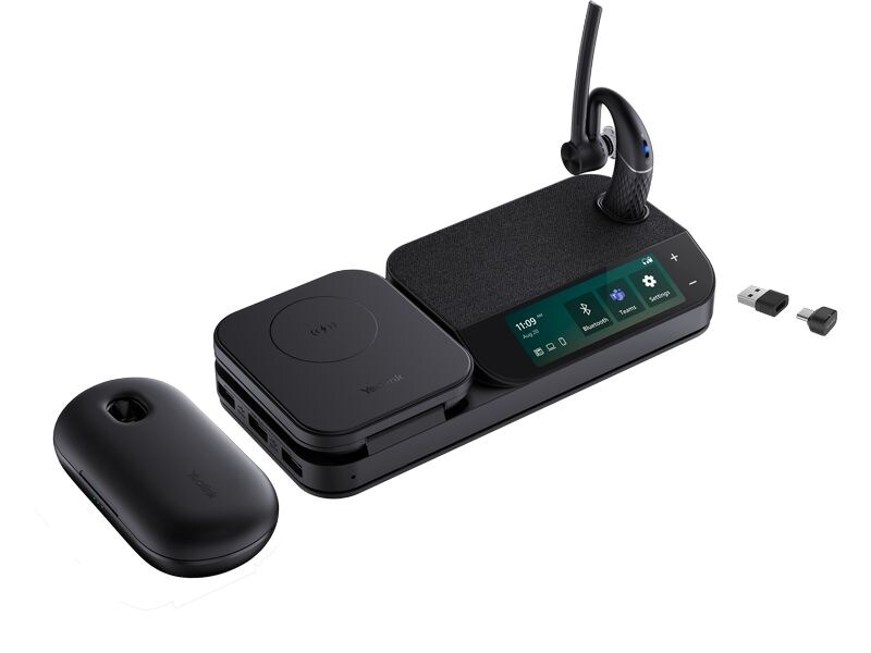 Yealink BH71 Workstation Pro USB-C/A Yealink Mono Bluetooth Headset System für hybrides Arbeiten und Unterwegs